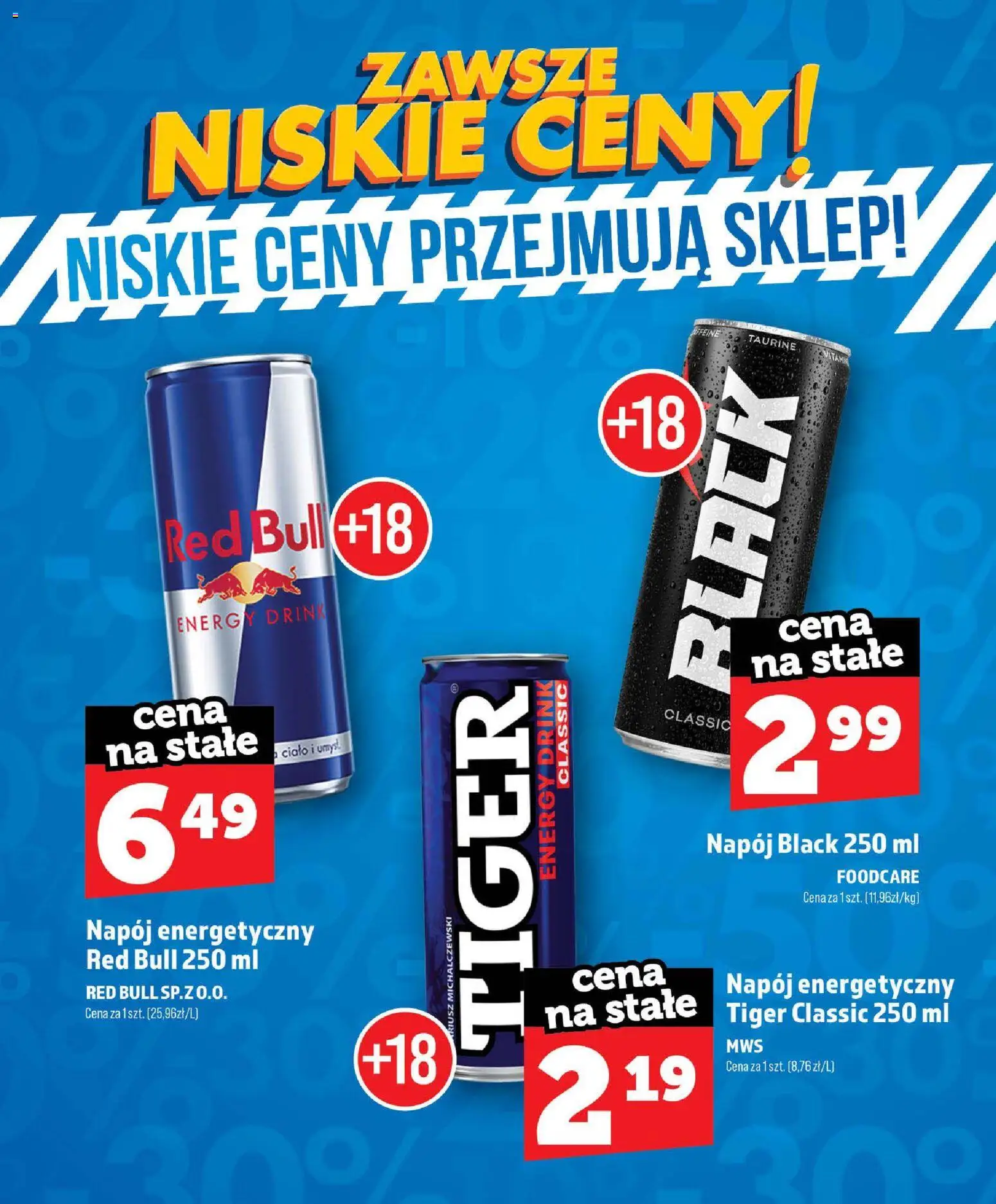 Topaz gazetka - Zawsze Niskie Ceny od 01.07.2026 | Strona: 57 | Produkty: Red bull, Napój energetyczny