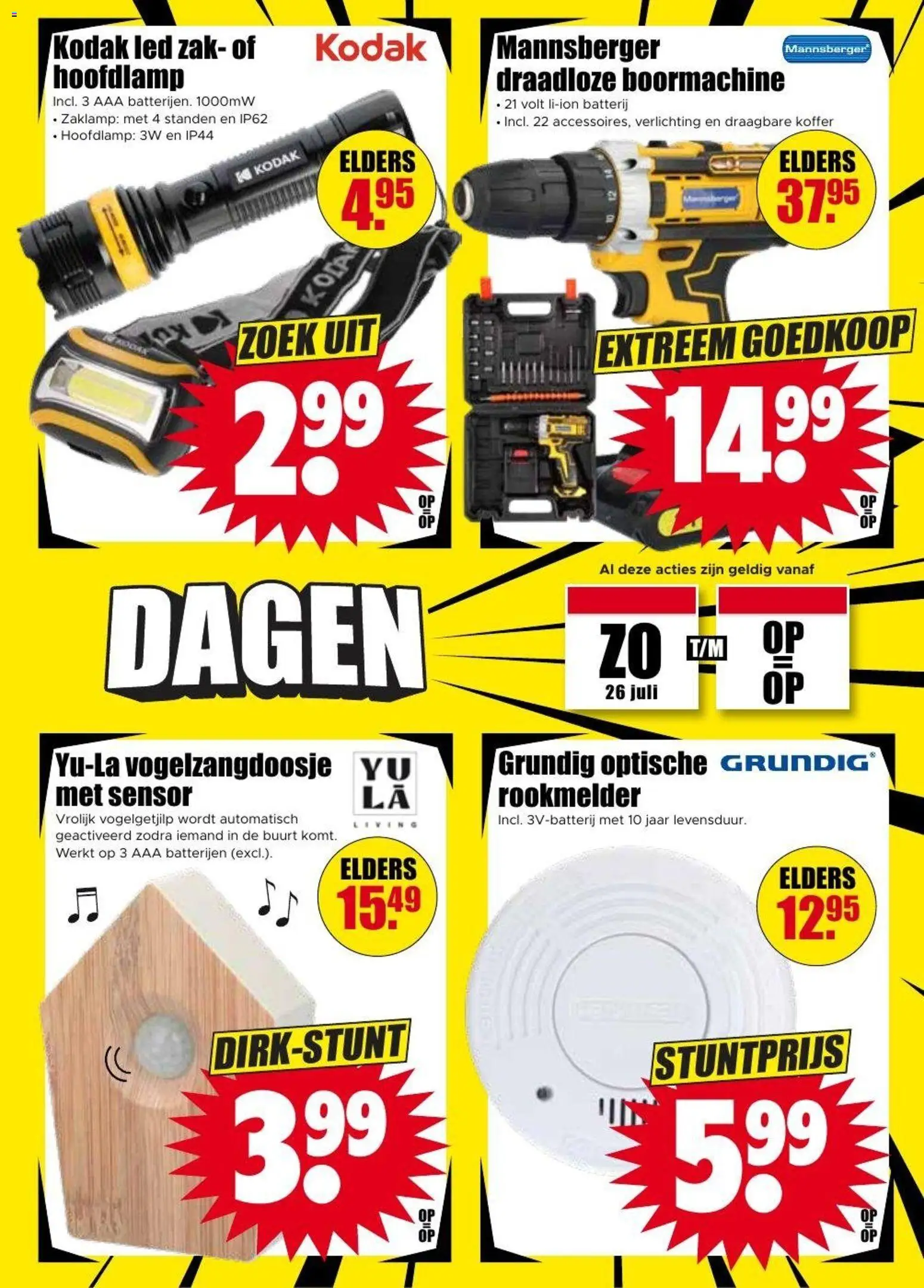 {H1} | Pagina: 33 | Producten: Zaklamp, Zak, Batterij, Batterijen