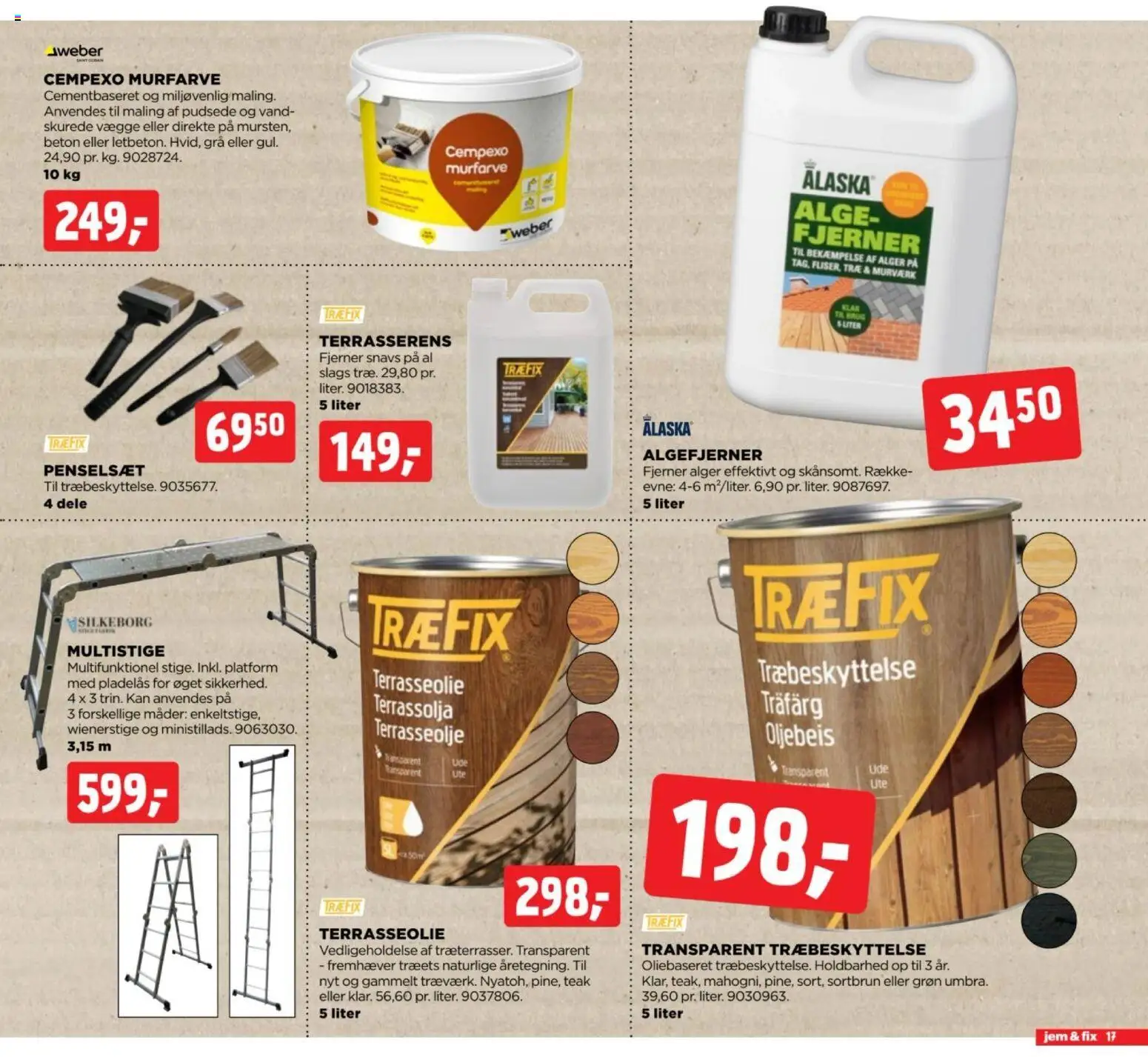 Jem & fix tilbudsavis – gyldig fra 30/08/2026 | Side: 17 | Produkter: Maling