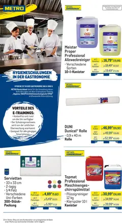 Metro Monats-Menü ab 01.05.2026 gültig | Seite: 44 | Produkte: Smartphones, Klarspüler, Uhr