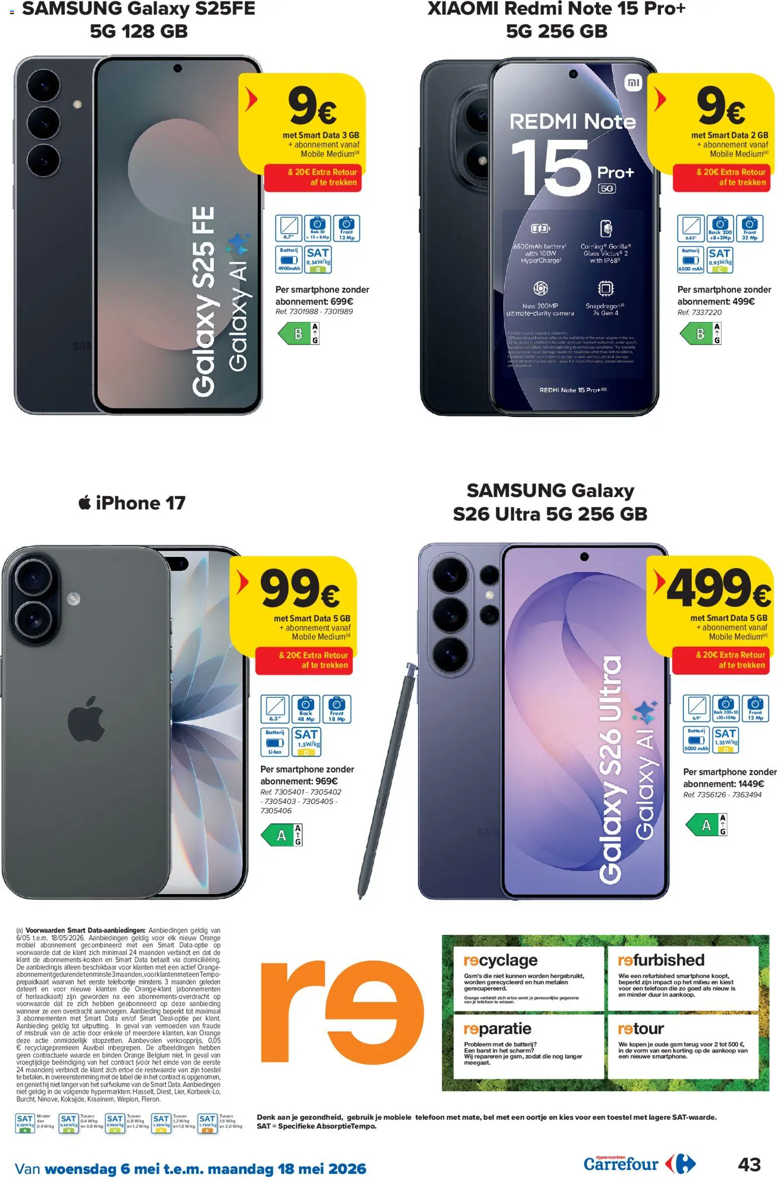 {H1} | Pagina: 43 | Producten: Telefoon, Camera, Scherm, Kan