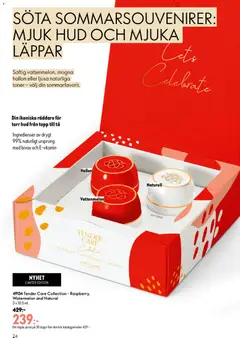 Oriflame erbjudanden 10/26 - Förhandsvisning av reklamblad från butik Oriflame aktuell från 15/07/2026 | Sida: 24