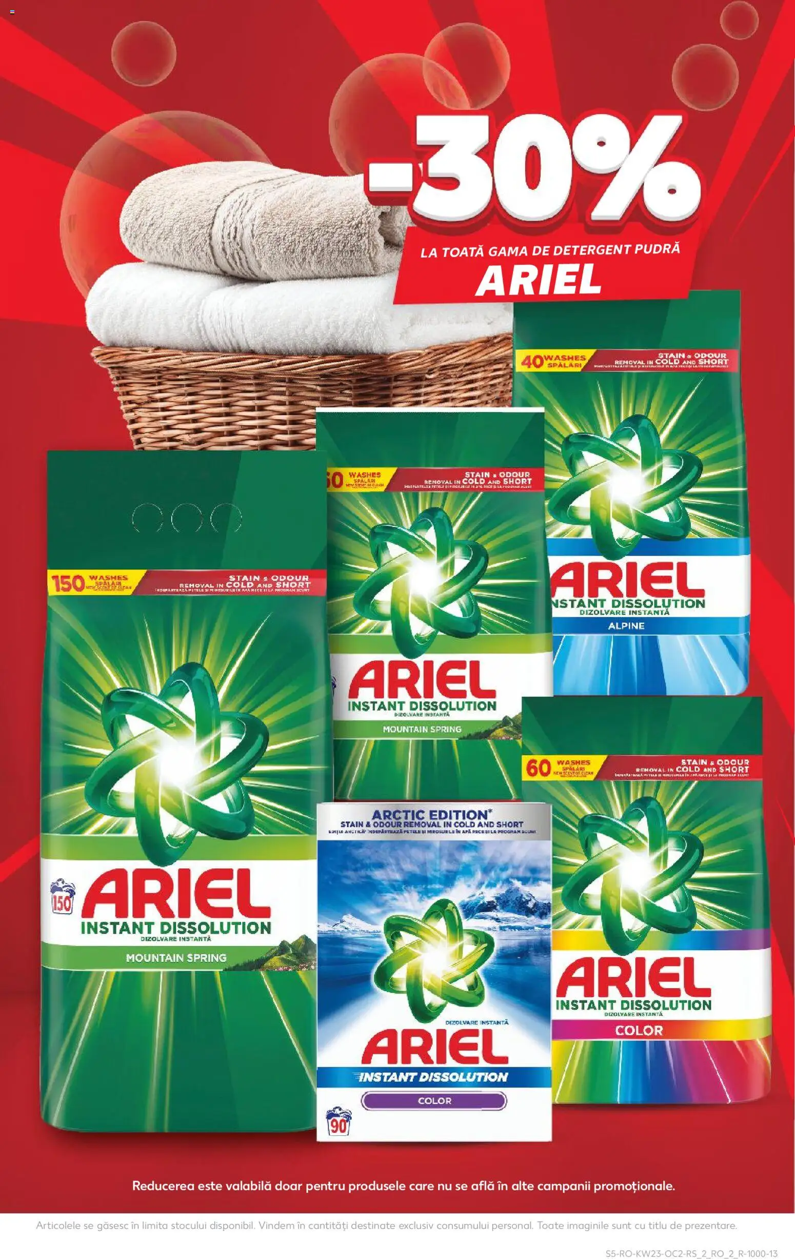 Noul catalog Kaufland – valabil de la 03.06.2026 | Pagină: 5 | Produse: Pudră, Detergent