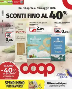 Anteprima del volantino COOP volantino Brescia valido a partire dal 30.04.2026