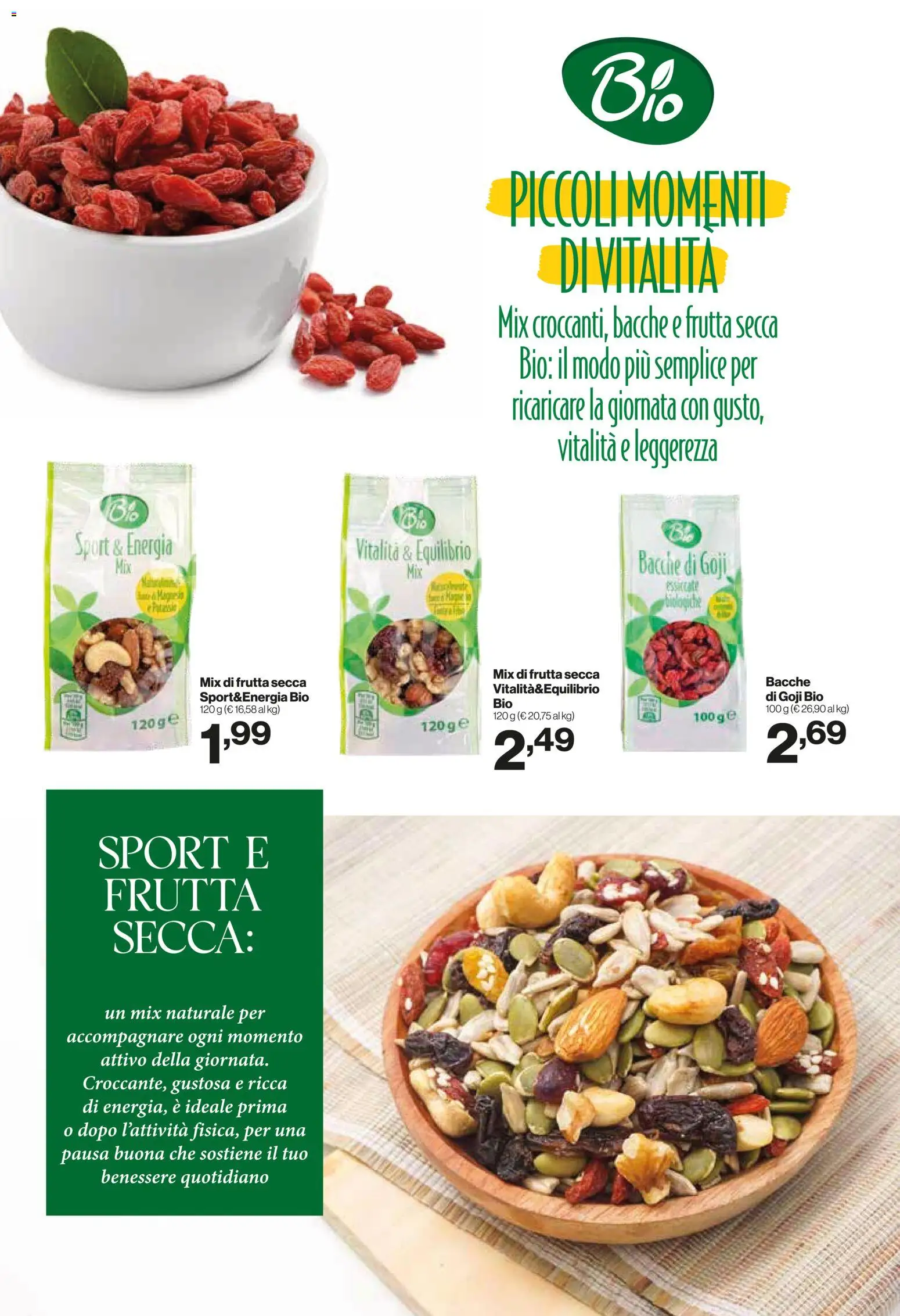 Volantino IN's del 21/10/2026 | Pagina: 8 | Prodotti: Frutta secca, Frutta