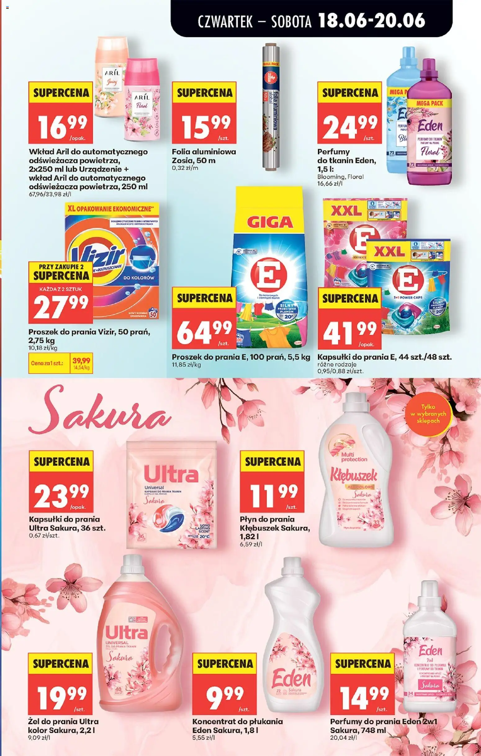 Biedronka Polsko leták - Codziennie niskie ceny od 18.06.2026 | Strana: 87