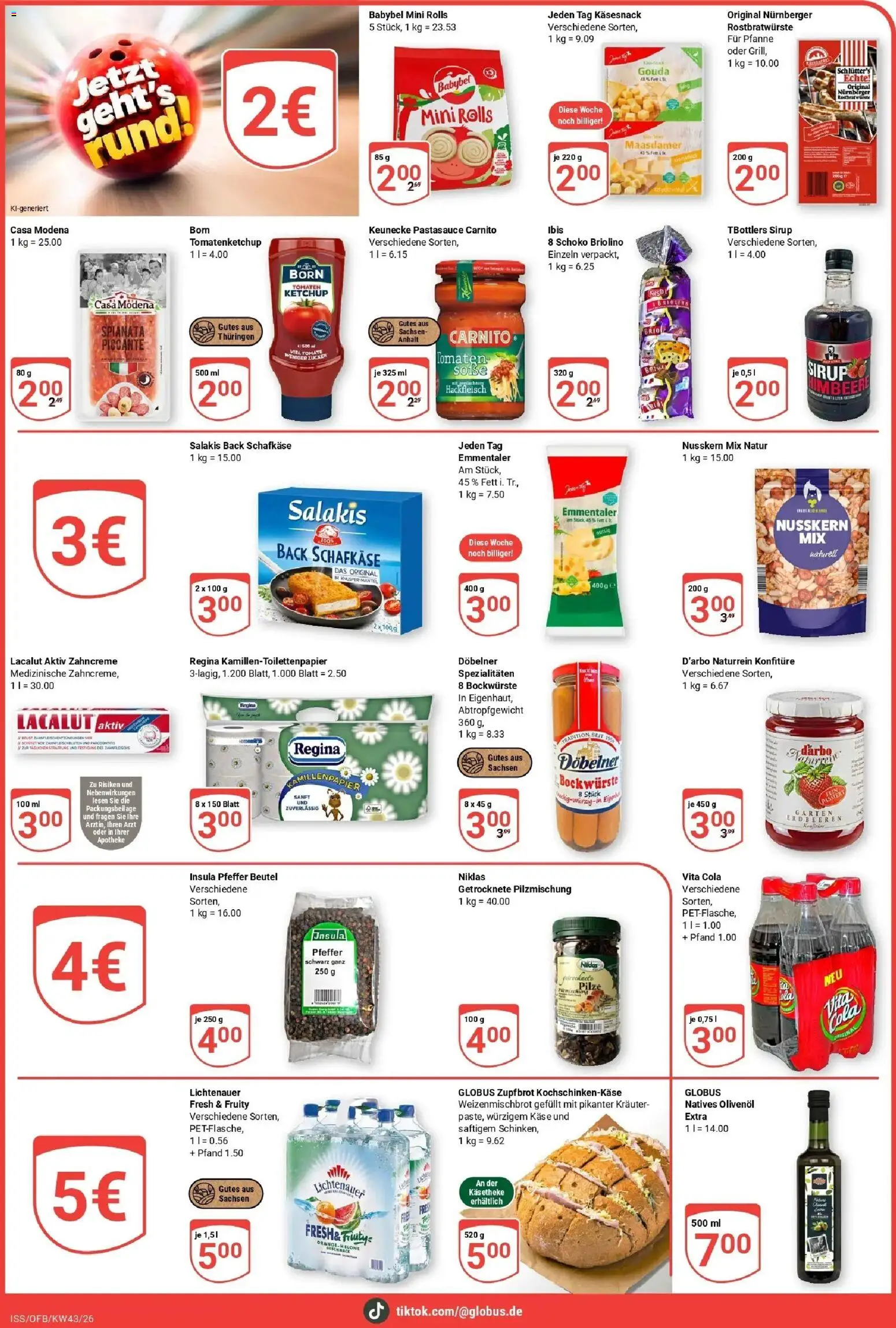 Globus Prospekt Isserstedt (ab 19.10.2026) » Angebote online | Seite: 25 | Produkte: Käse, Gouda, Vita cola, Hackfleisch