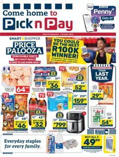 Pick n Pay specials catalogue – valid from 25/09/2026