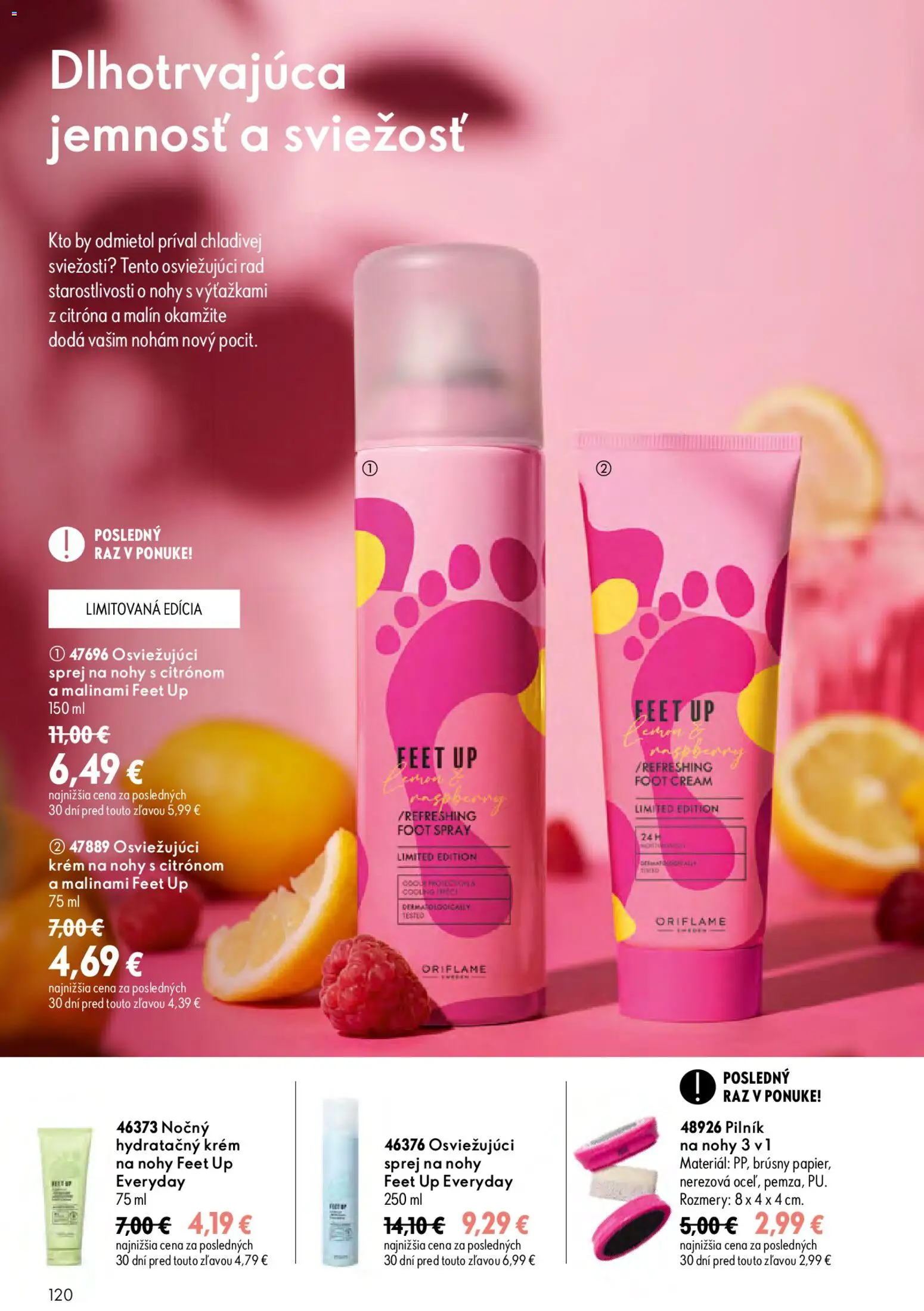Nové Oriflame akcie – leták je platný od 09.09.2026 | Strana: 120 | Produkty: Krém