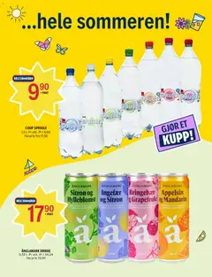Forhåndsvisning av Coop Prix kundeavis gyldig fra 22/06/2026 | Side: 9 | Produkter: Rjuha, Flips, Sitron, Grapefrukt