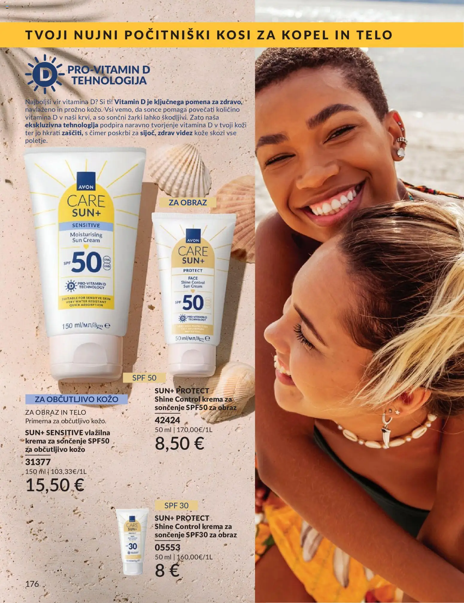 Novi Avon katalog ponudbe – veljaven od 01.05.2026 | Stran: 176 | Izdelki: Kopel, Krema