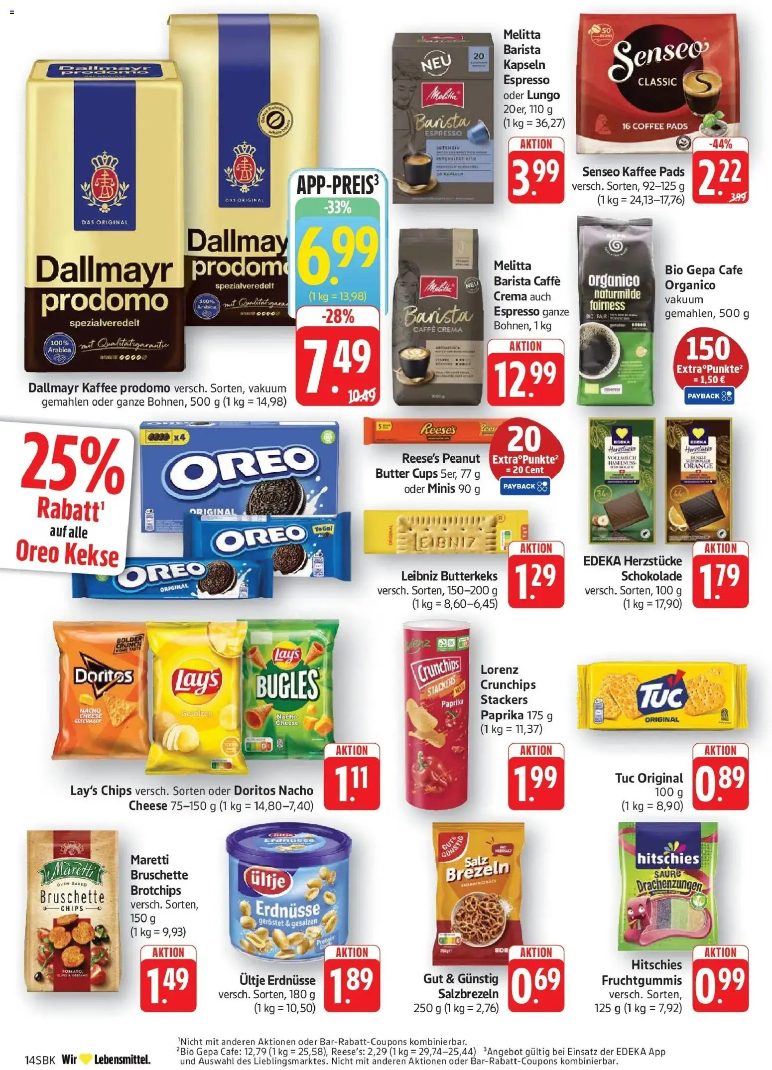 Edeka prospekt Pirmasens – gültig ab 29.06.2026 | Seite: 16 | Produkte: Melitta, Senseo, Ultje erdnusse, Dallmayr