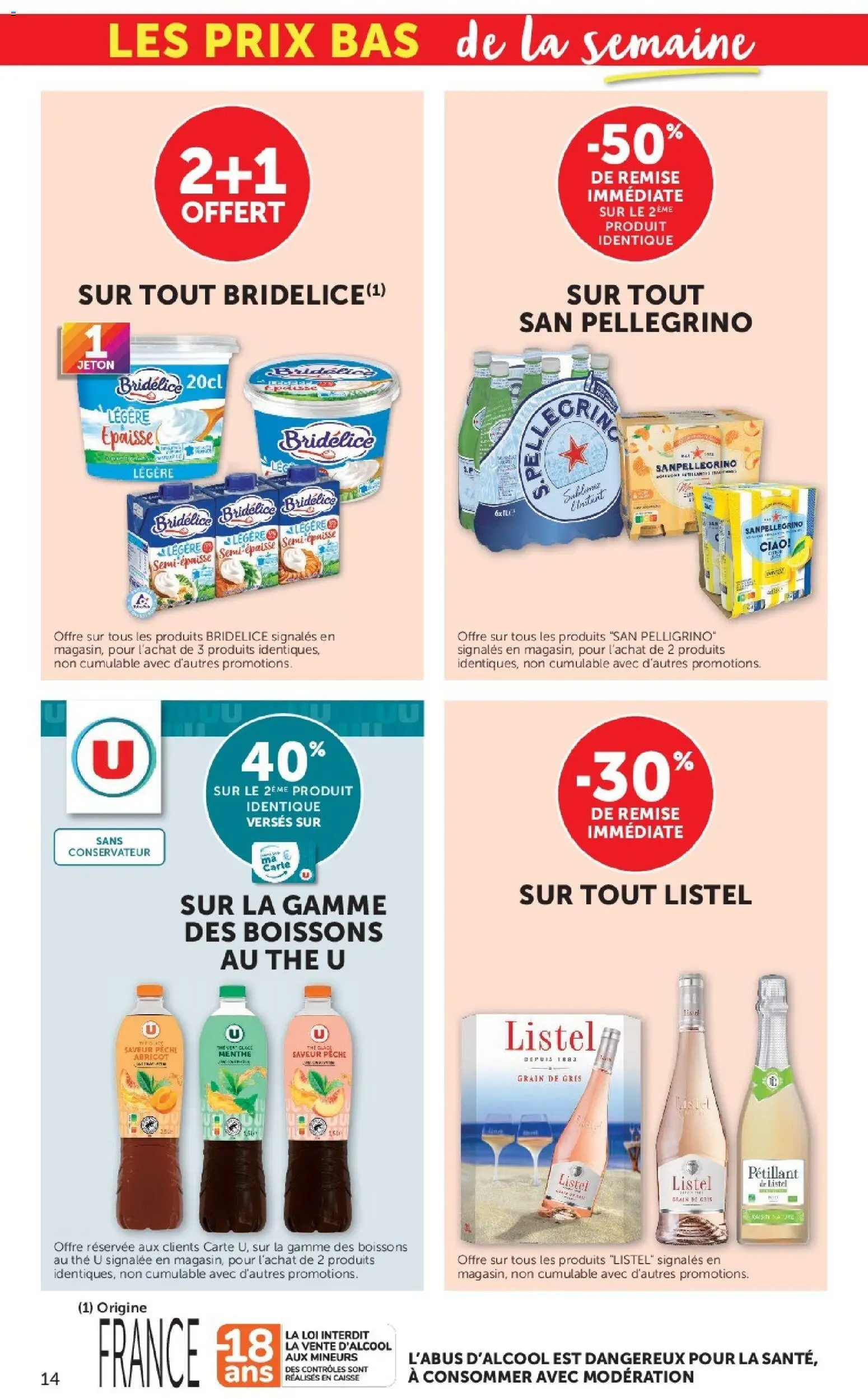 {H1} | Page: 14 | Produits: Abricot, Bridélice, Menthe, Thé