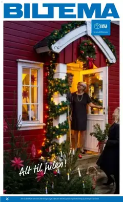 Forhåndsvisning av Biltema kundeavis julepynt gyldig fra 18/10/2026