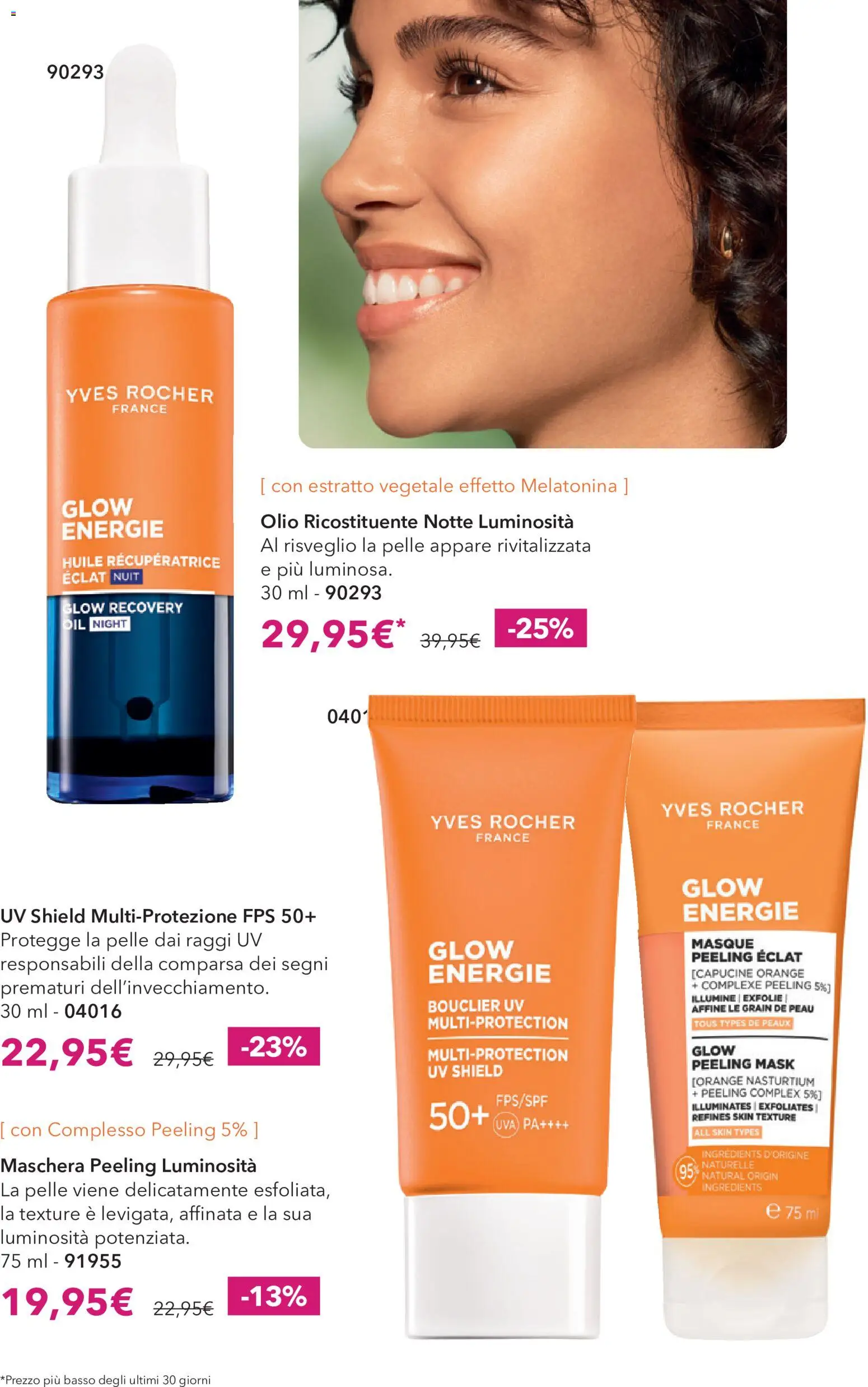 Volantino Yves Rocher del 31/08/2026 | Pagina: 40 | Prodotti: Maschera, Olio, Uva, Basso