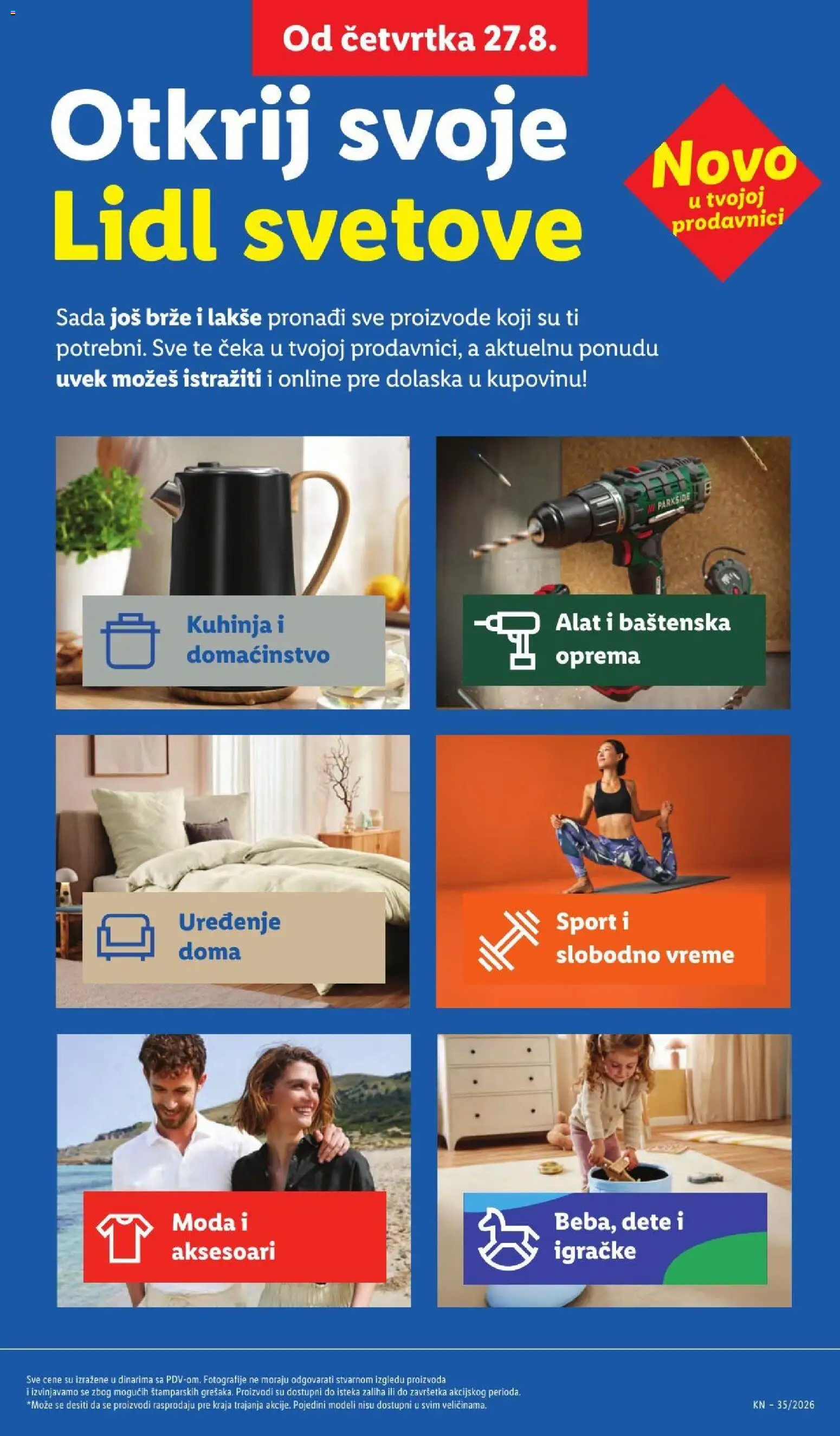 Lidl katalog - važi od 27.08.2026 | Strana: 83
