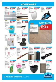Chamberlain specials catalogue – valid from 19/10/2026 | Page: 11