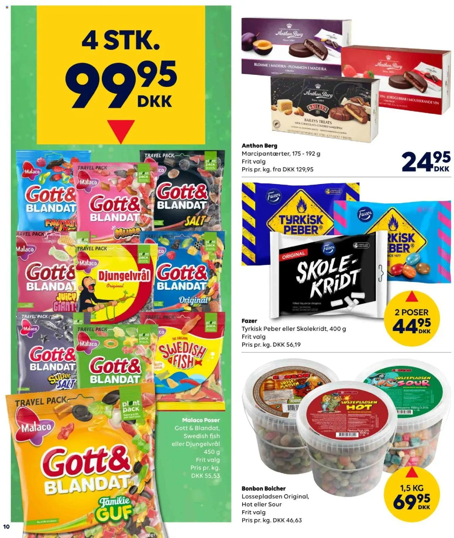 Bordershop tilbudsavis – gyldig fra 01/06/2026 | Side: 10 | Produkter: Baileys, Vin, Salt, Peber