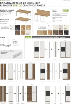 Jela katalog - pregled Jela kataloga - važi od 04.05.2026 | Strana: 96 | Proizvode: Rešetka, Radna ploča, Orah