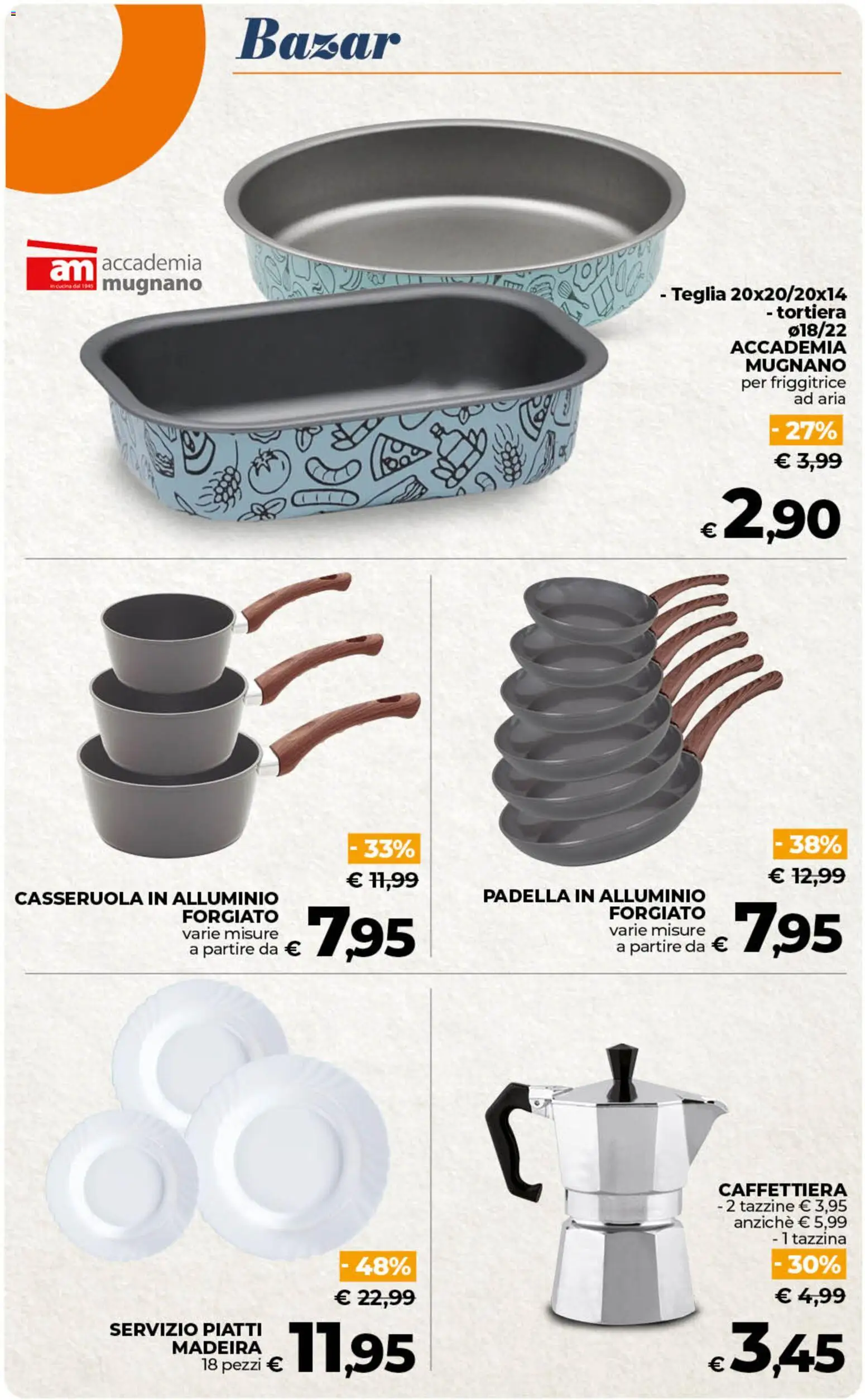 Volantino Ipercoop del 29.05.2026 | Pagina: 54 | Prodotti: Friggitrice ad aria, Teglia, Tazzina, Alluminio
