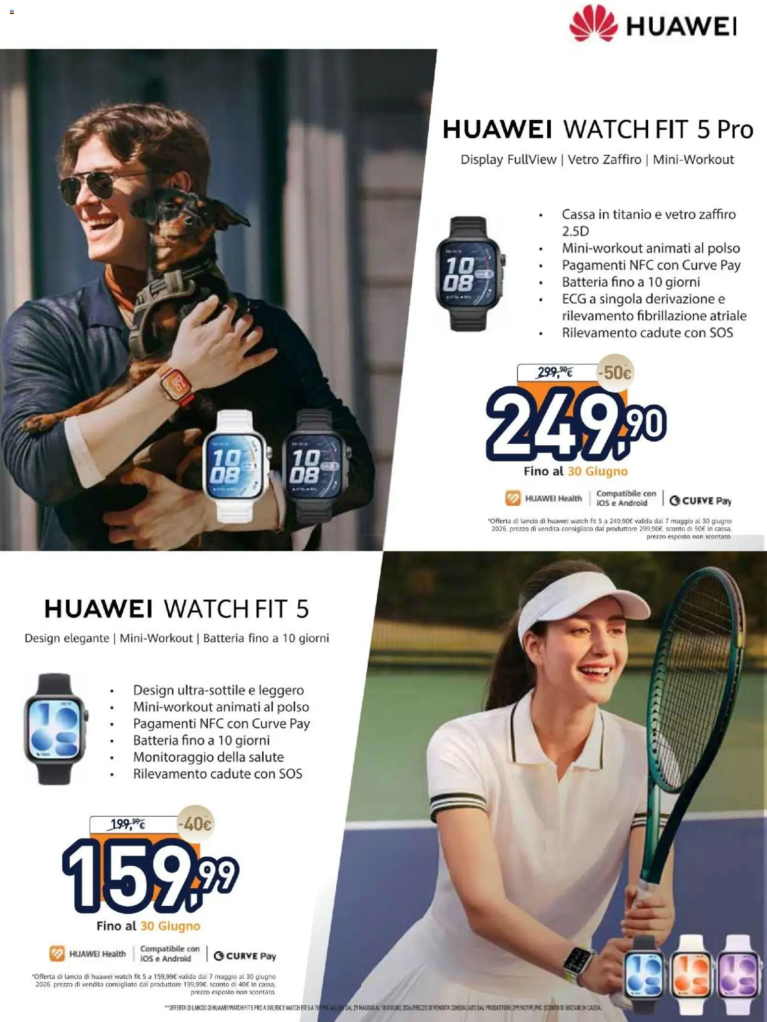 Volantino Unieuro del 29.05.2026 | Pagina: 11 | Prodotti: Huawei, Batteria