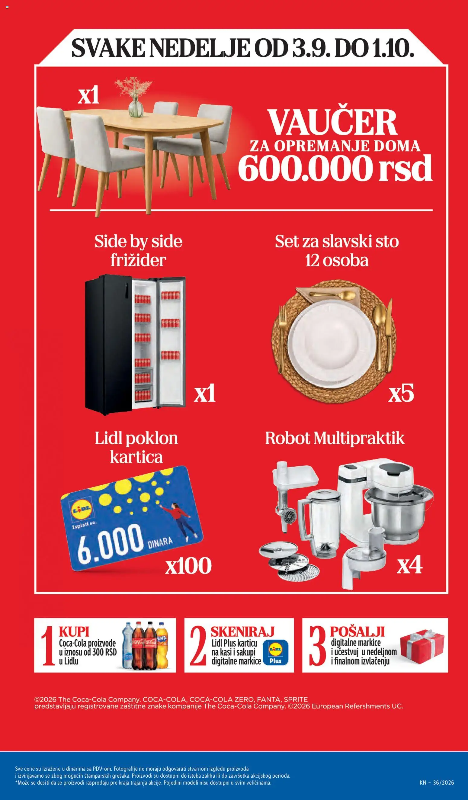 Lidl katalog - važi od 03.09.2026 | Strana: 81 | Proizvode: Sprite, Robot, Sto, Multipraktik