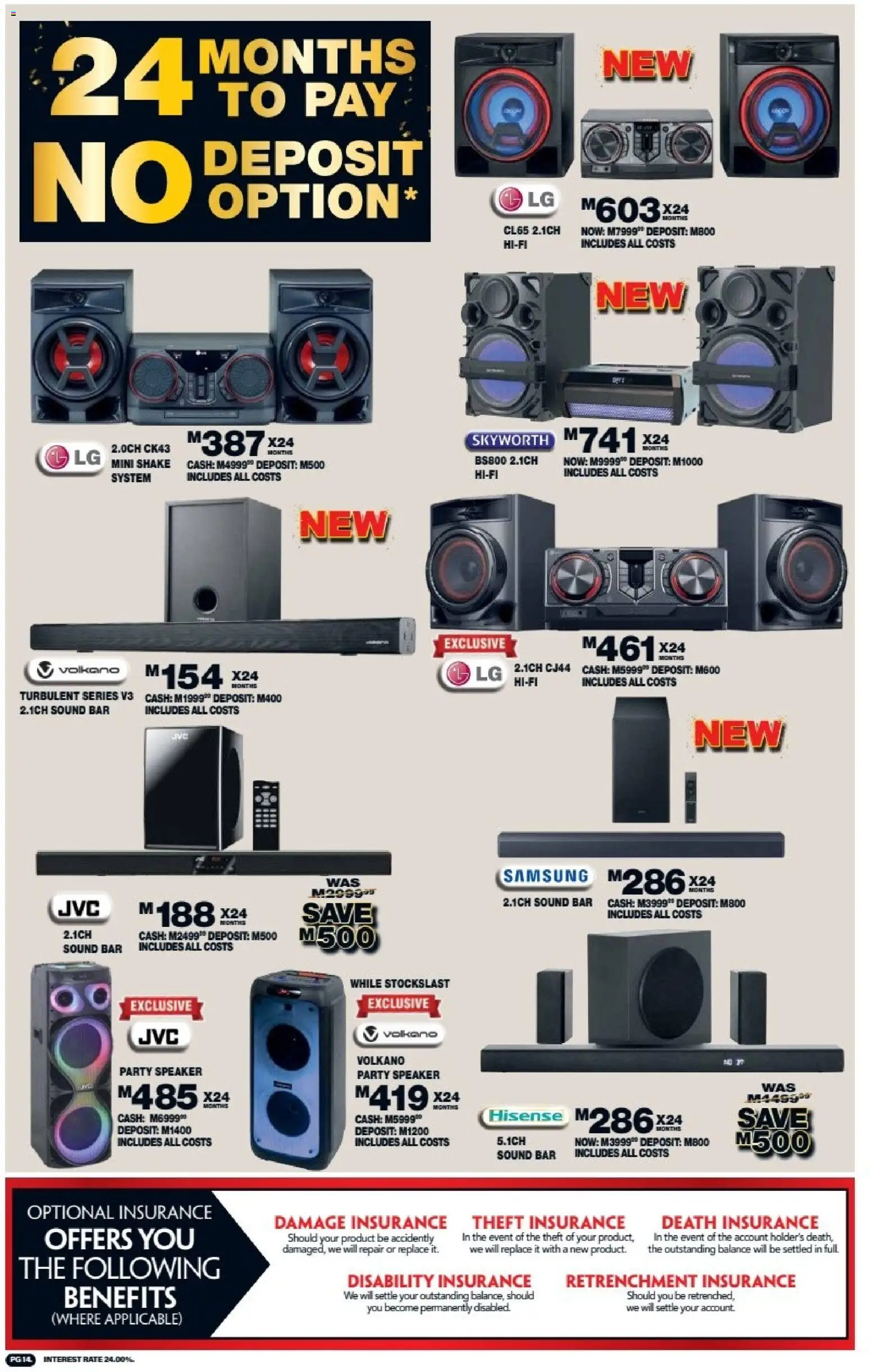 New Lewis Stores catalogue – valid from 10/08/2026 | Page: 14 | Products: Speaker