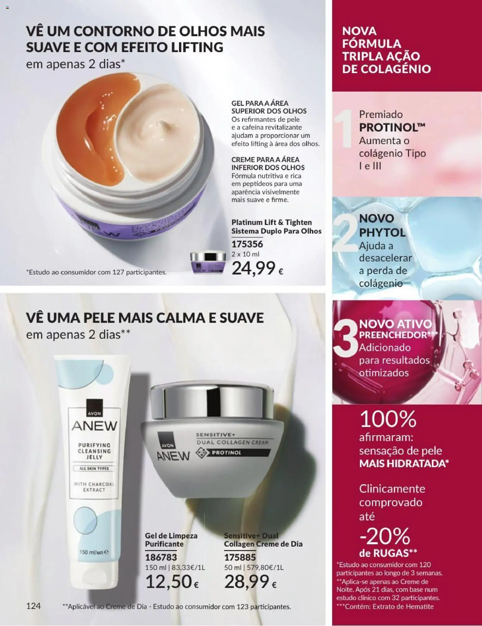 Catálogo Avon Campanha 9 │ válido de 01/09/2026 | Página: 124 | Produtos: Base, Creme, Gel de limpeza
