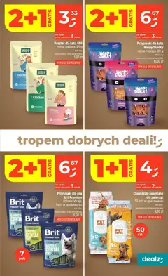 Pogląd oferty "Dealz gazetka" - ważna od 24.09.2026 | Strona: 47 | Produkty: Chusteczki nawilżane, Chusteczki, Przysmaki dla kota, Pasztet