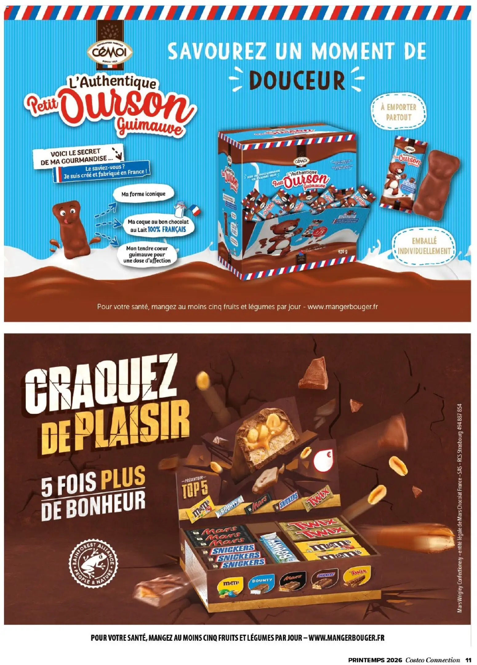 {H1} | Page: 11 | Produits: Lait, Chocolat