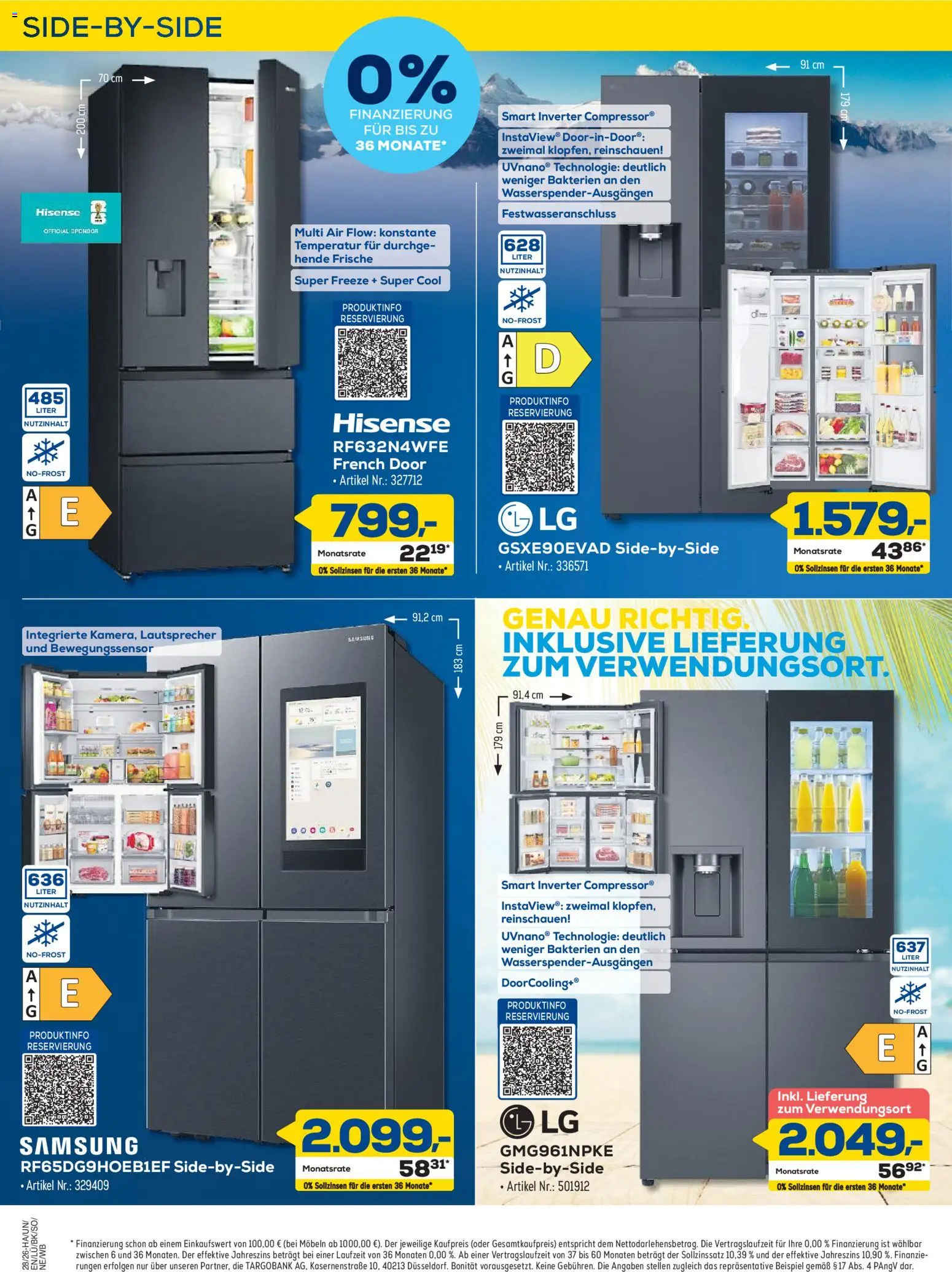Euronics Prospekt Berlet – gültig ab 25.06.2026 | Seite: 10 | Produkte: Lautsprecher, Hisense, Samsung