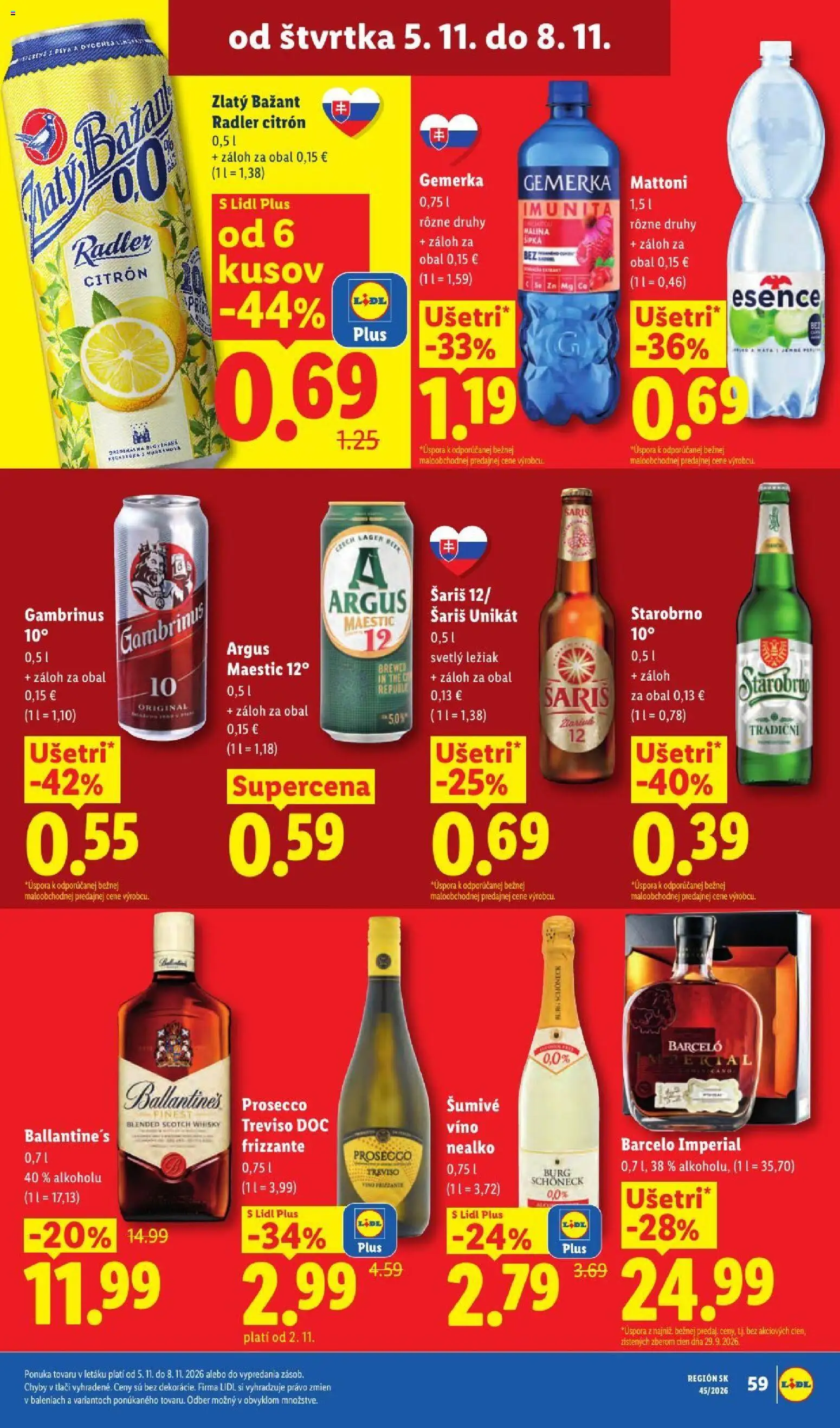 Nové Lidl akcie – leták je platný od 02.11.2026 | Strana: 84