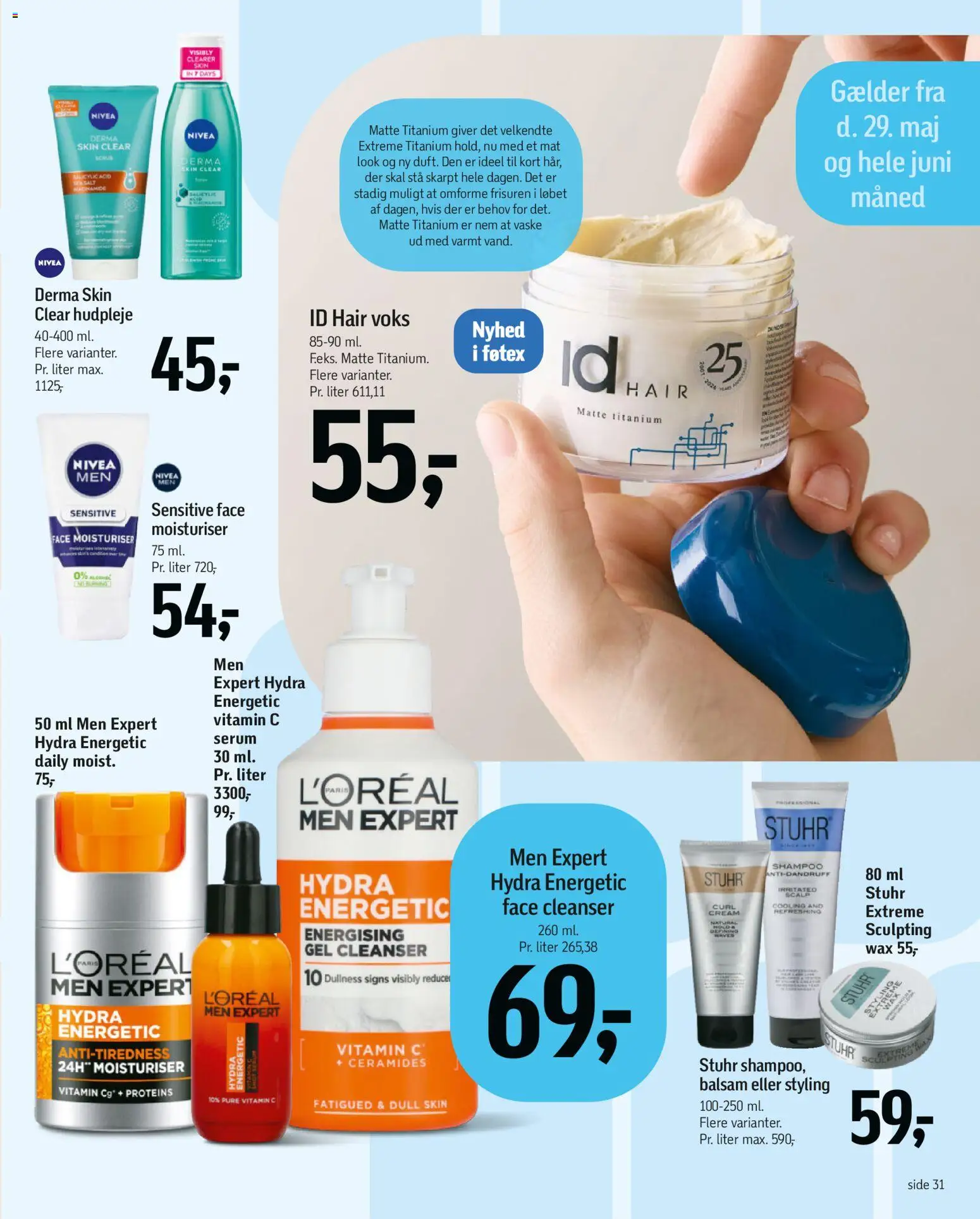 Føtex tilbudsavis – gyldig fra 29.05.2026 | Side: 69 | Produkter: Shampoo, Balsam, Salt, Måtte