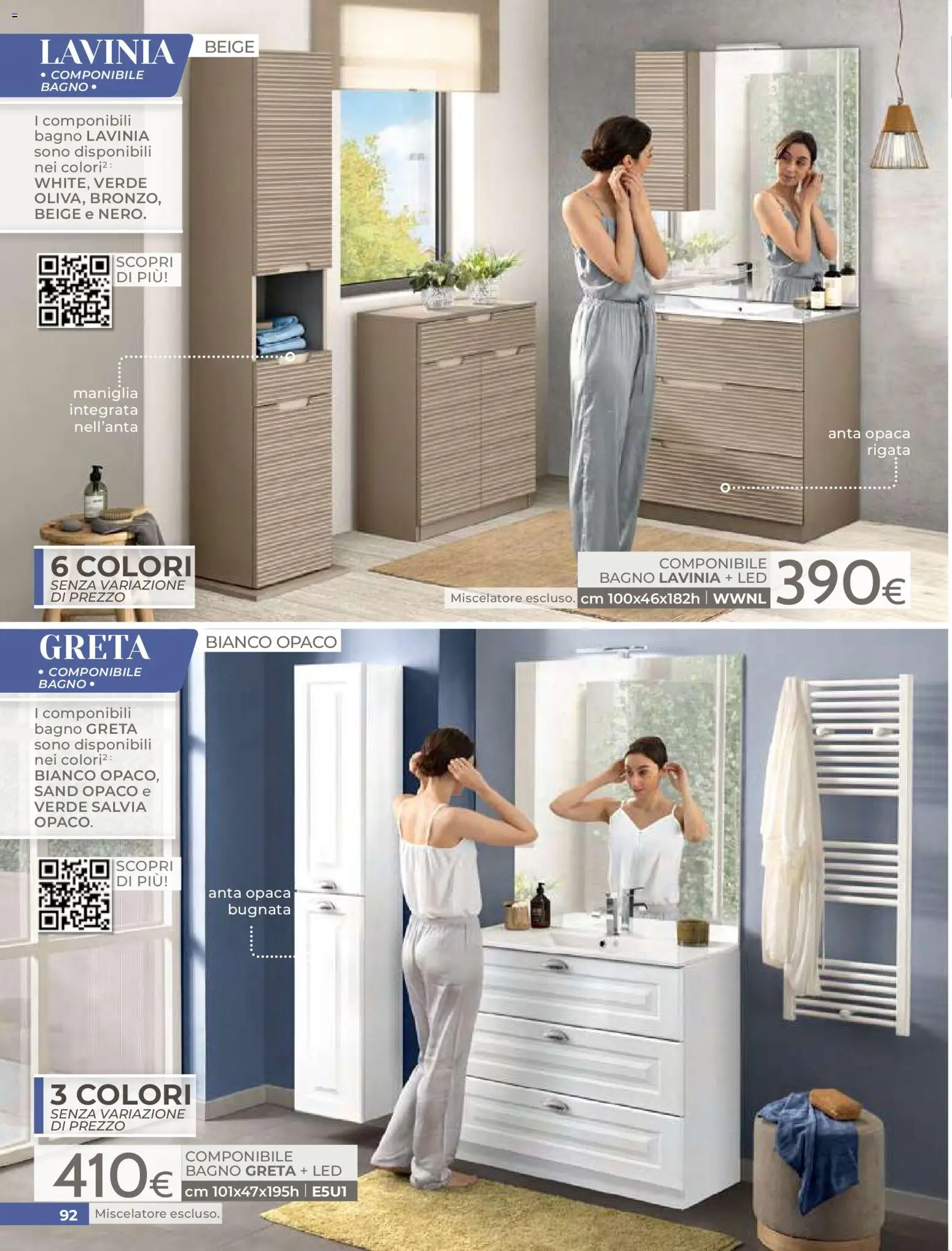 Volantino Mondo Convenienza del 01.04.2026 | Pagina: 94 | Prodotti: Miscelatore, Bagno