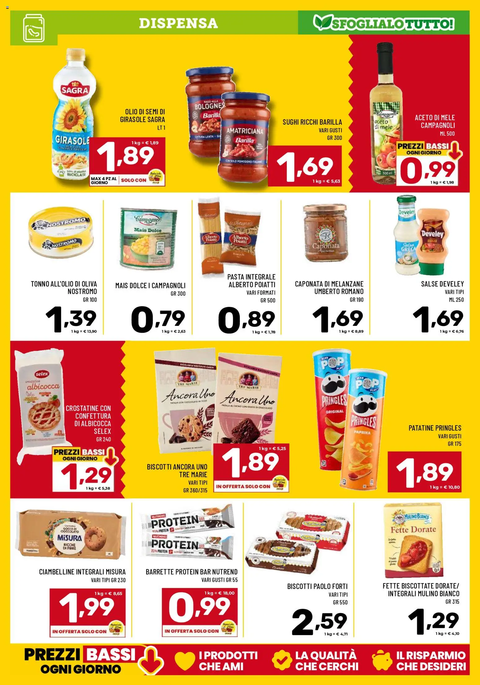 Volantino Il Centesimo del 05.06.2026 | Pagina: 9 | Prodotti: Crostatine, Mais, Cacao, Fette biscottate