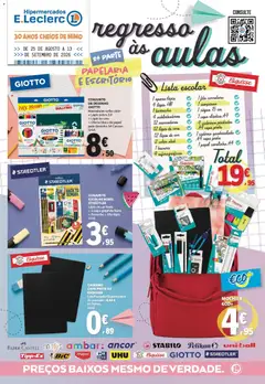Pré-visualização E.Leclerc - Folheto Regresso Às Aulas 2 válido de 25/08/2026