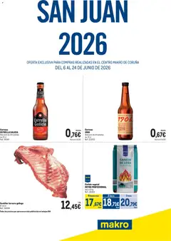 Vista previa Makro Especial San Juan La Coruña válido desde el 06.06.2026