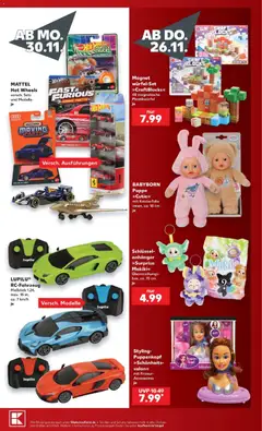 Kaufland Prospekt ab 12.10.2026 gültig | Seite: 29 | Produkte: Puppe