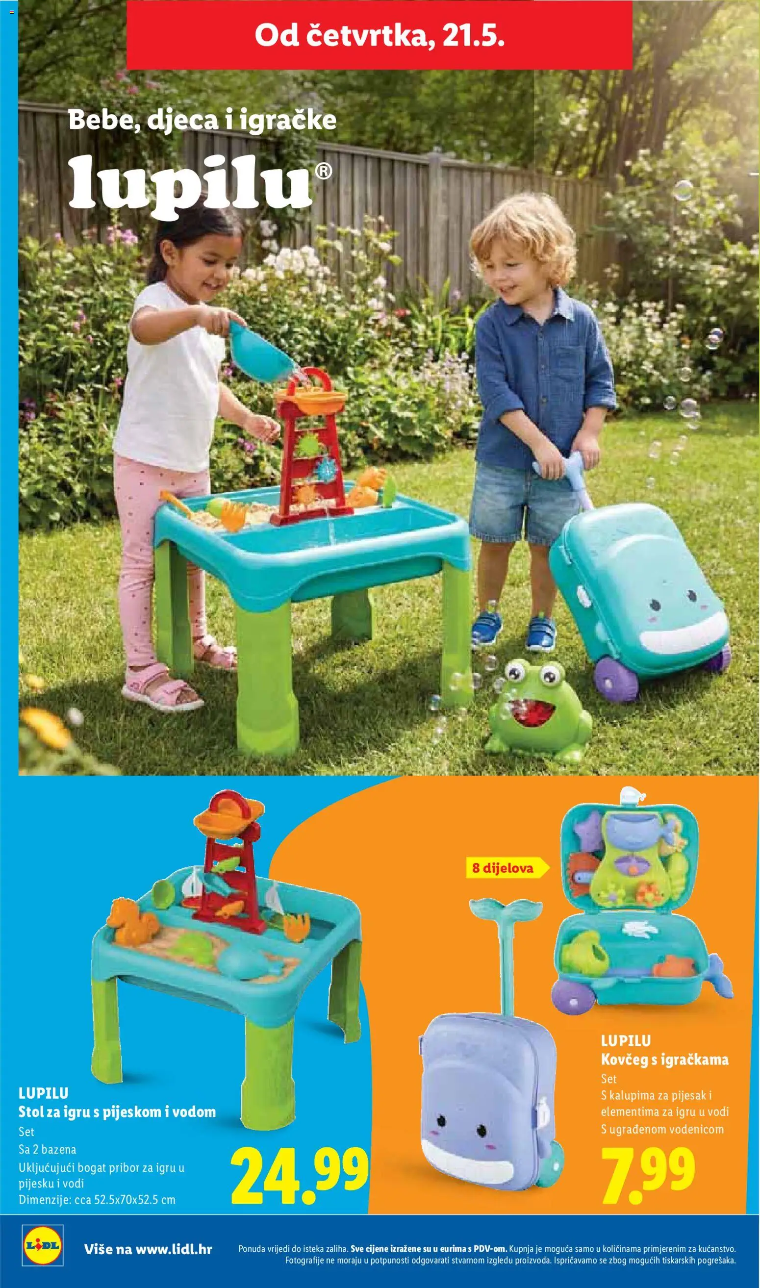 Lidl katalog | vrijedi od 18.05.2026 | Stranica: 34 | Proizvodi: Stol