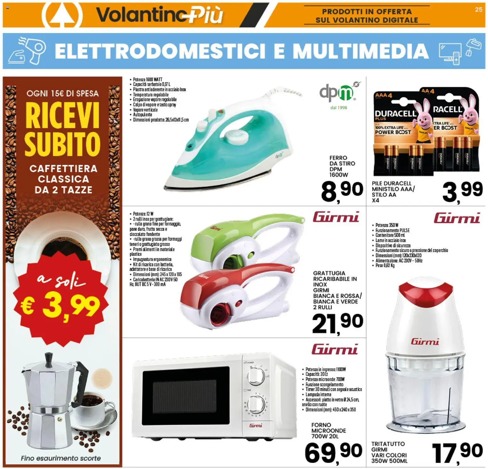 Volantino Interspar del 21/09/2026 | Pagina: 25 | Prodotti: Rullo, Coperchio, Frutta secca, Contenitore