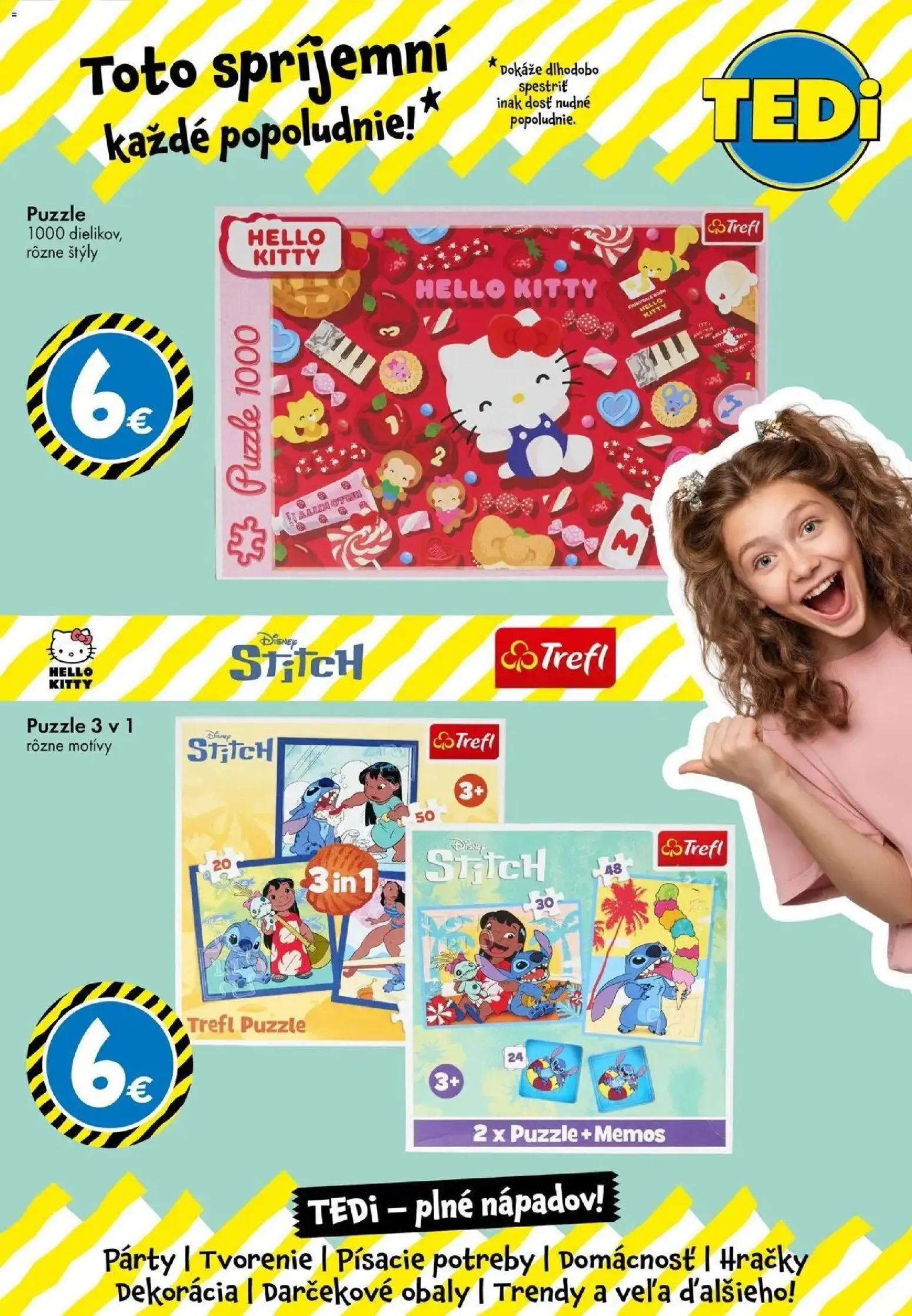 TEDi späť do školy od 14.08.2026 → Aktuálna ponuka online | Strana: 4 | Produkty: Puzzle, Hračky