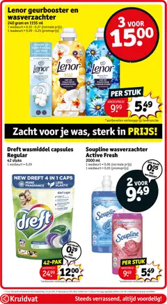 Kruidvat folder week 25 - Voorbeeld van een folder van Kruidvat, geldig van 16.06.2026 | Pagina: 44 | Producten: Parfum, Guitare acoustique, Wasmiddel, Kan