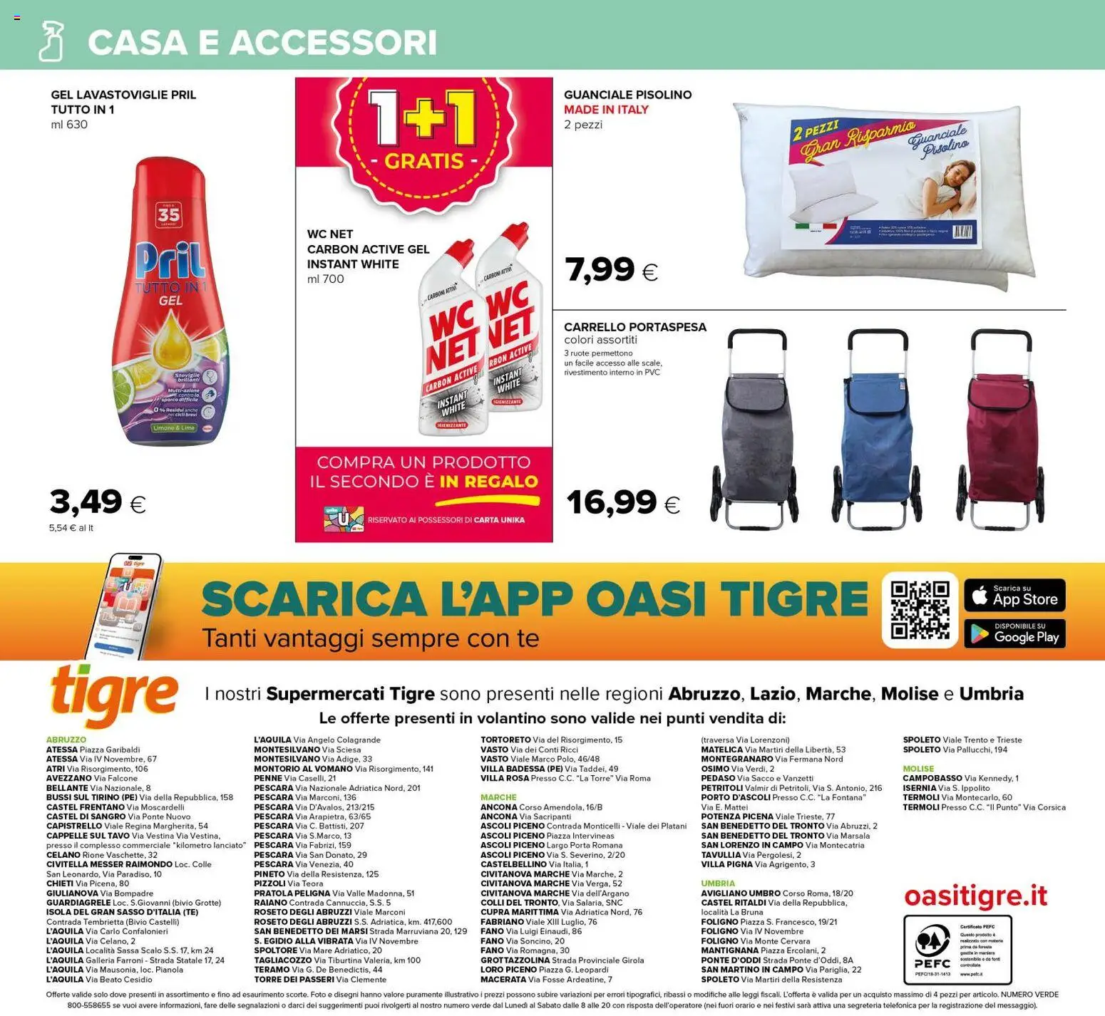Volantino Tigre del 10/08/2026 | Pagina: 16 | Prodotti: Porta, Limone, Lime, Lavastoviglie