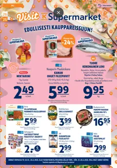 K-Supermarket-mainoslehti voimassa 25/06/2026 alkaen