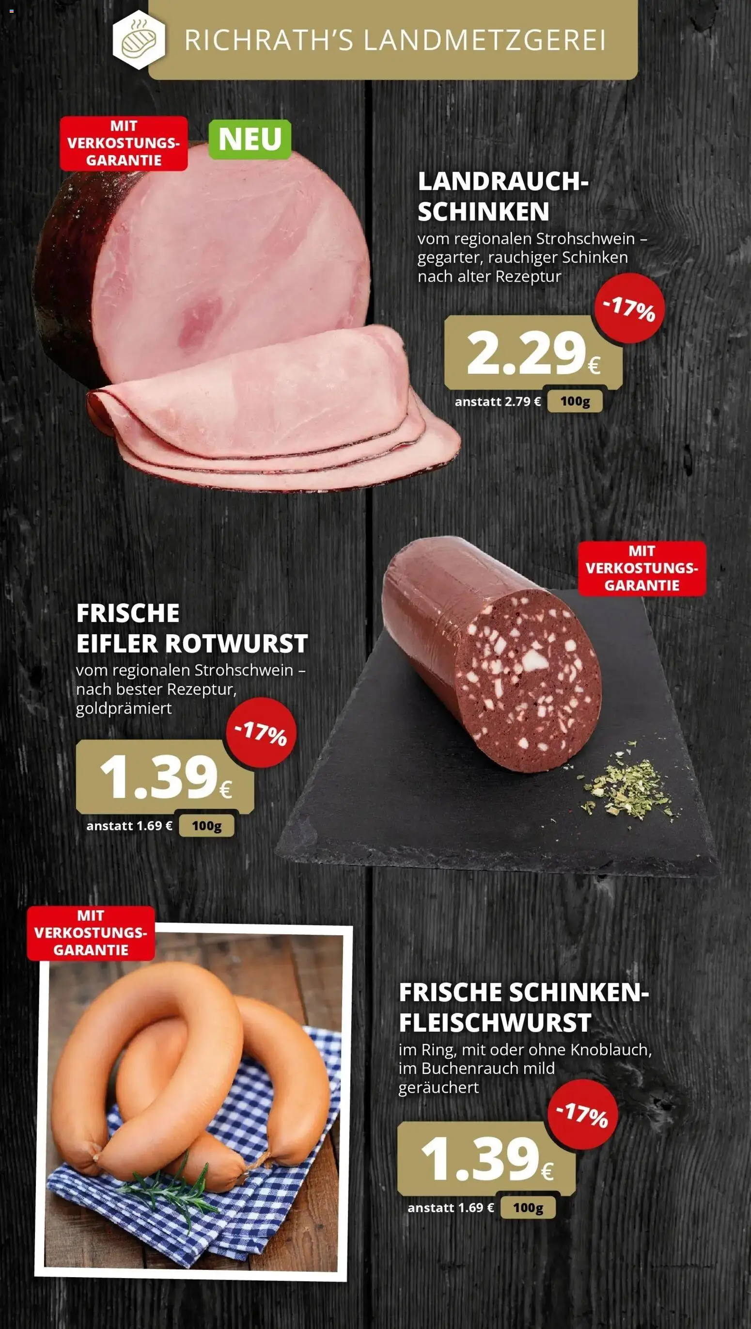 REWE Prospekt ab 19.10.2026 zum Blättern » Angebote | Seite: 14 | Produkte: Schinken