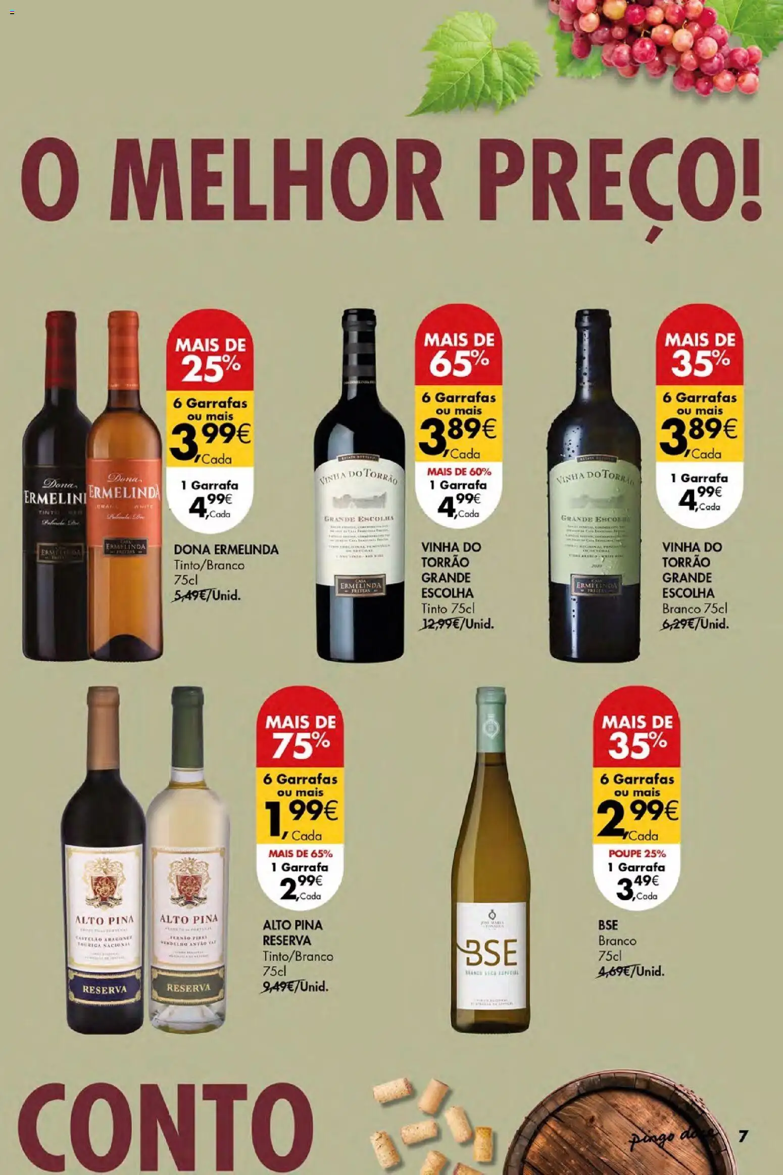 Pingo Doce Vinhos de Setúbal Açores │ válido de 07.05.2026 | Página: 7 | Produtos: Alto pina reserva