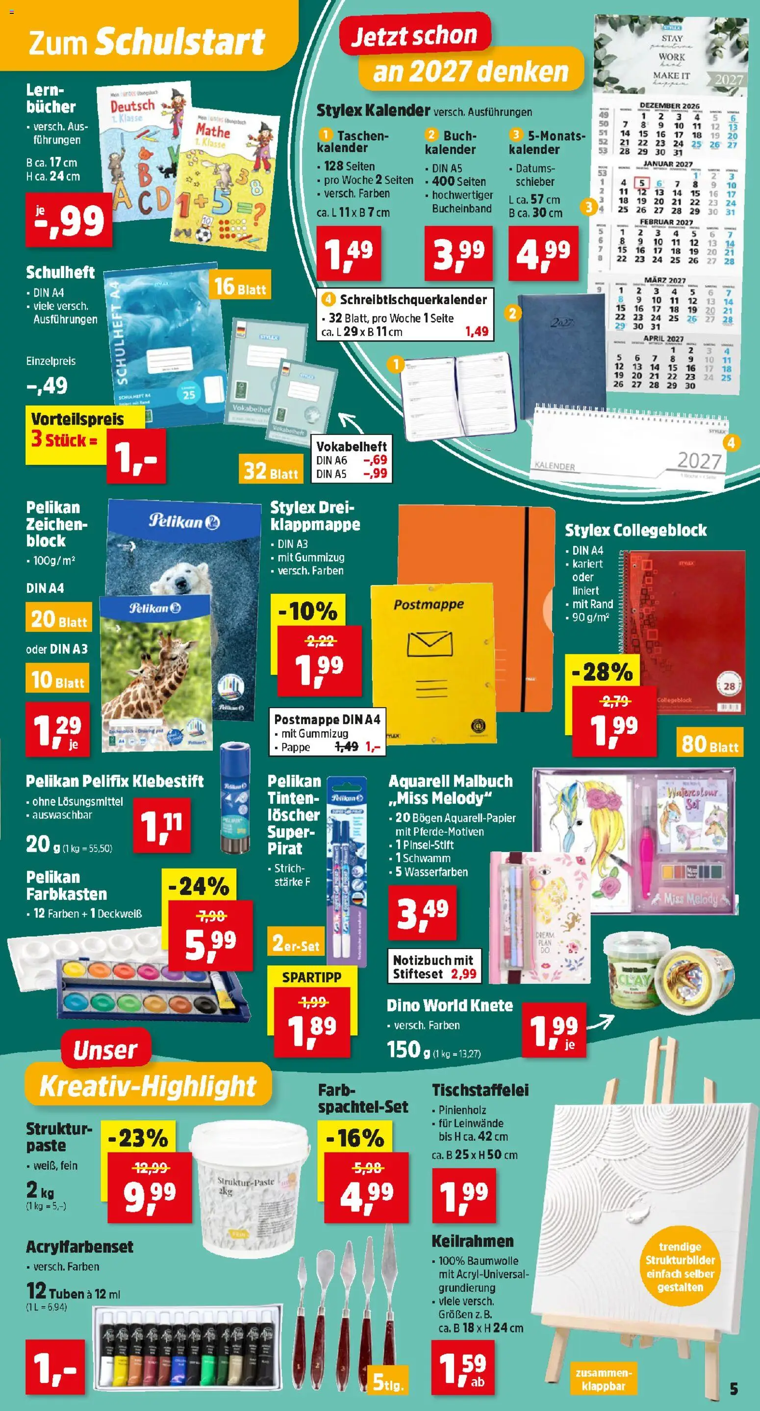 Thomas Philipps Flugblatt gültig ab 31.08.2026 | Seite: 7 | Produkte: Notizbuch, Bücher