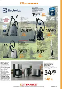 K-Market-mainoslehti voimassa 10.06.2026 alkaen | Sivu: 95 | Tuotteet: Kahvinkeitin, Vedenkeitin, Leivänpaahdin