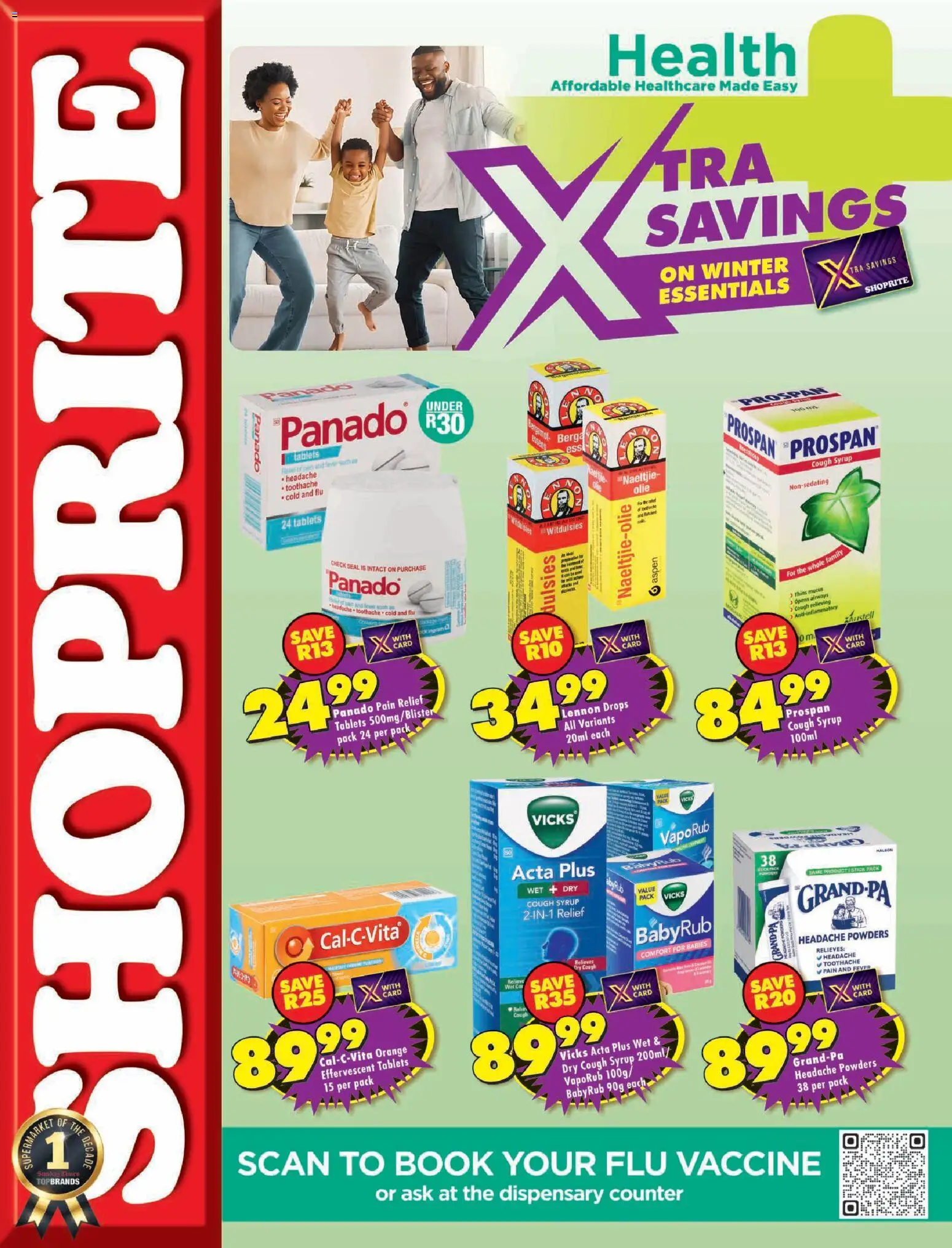 New Shoprite catalogue – valid from 18.05.2026 | Page: 1 | Products: Cough syrup, Syrup