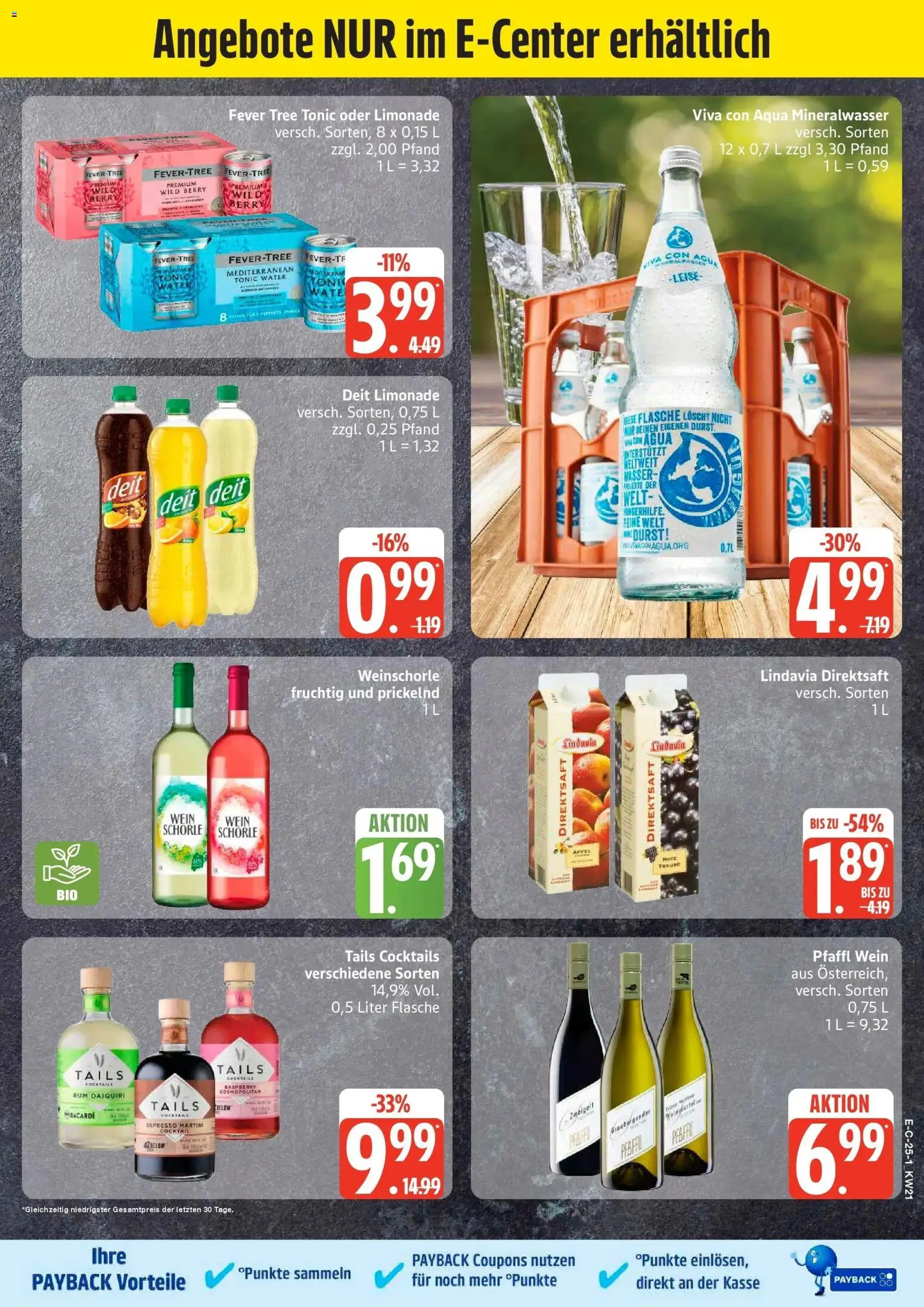 Edeka Prospekt Stralsund – gültig ab 17.05.2026 | Seite: 27 | Produkte: Martini, Weinschorle, Wasser, Wein